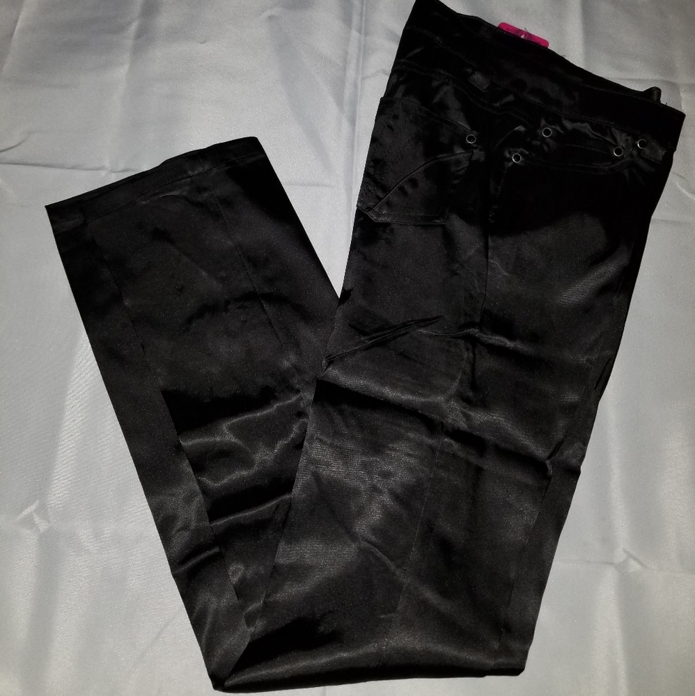 Modiva Retro Shiny Pants, 5 pocket - Picture 7 of 9